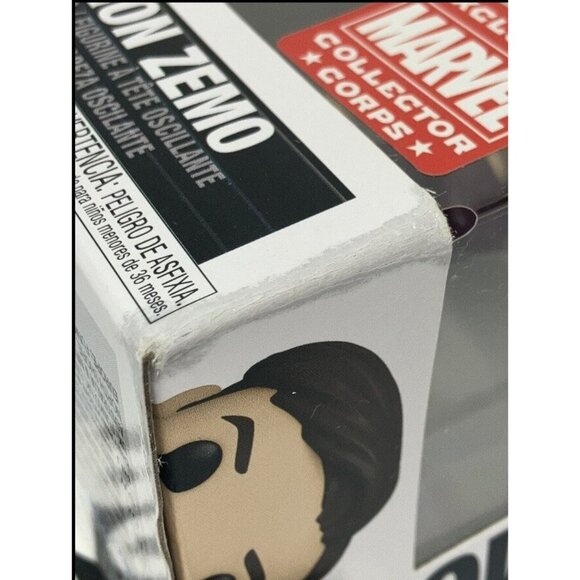 Funko Pop! The Falcon And The Winter Soldier: Baron Zemo 964 Figure W/Box Damage - Picture 9 of 12